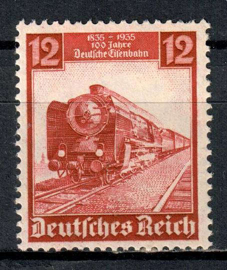 GERMANY 1935 Centenary of German Railways 40 pf Bright Purple. Fine unhinged condition. - 71504 - UHM