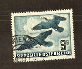 AUSTRIA 1950 Air 3s Deep Turquoise. Common Cormorants. - 71528 - VFU