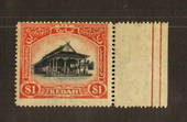 SOUTH AFRICA 1935 Official 10/- Blue and Sepia. English stamp. Identified by the late John Tommy. - 71558 - Used