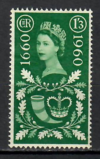 GREAT BRITAIN 1960 Tercentenary of the Establishment of the General Letter Office 1/3d Green. - 71827 - UHM