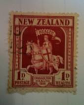 NEW ZEALAND 1934 Health. Commercial usage but excellent cancel. - 71906 - FU