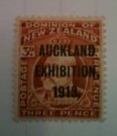 NEW ZEALAND 1913 Auckland Exhibition 3d Brown. - 71912 - UHM