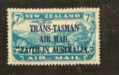 NEW ZEALAND 1934 Airmail. Overprint " Trans-Tasman Air Mail Faith in Australia".Broken N variety as listed by CP. - 71920 - UHM