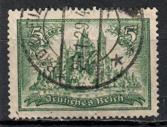 GERMANY 1924 Definitive 1 m Grey- Green. - 71949 - FU
