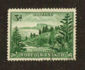NORFOLK ISLAND 1947 Definitive 3d Emerald Green. - 71986 - VFU