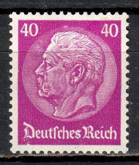 GERMANY 1933 Definitive 40pf Bright Purple. Watermark Mesh. - 72090 - UHM