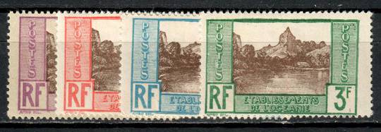FRENCH OCEANIC SETTLEMENTS 1929 Definitives. Set of 4. - 72331 - Mint