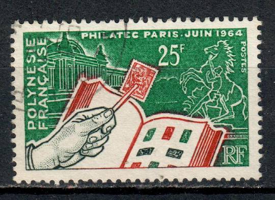 FRENCH POLYNESIA 1964 Philatic '64 International Stamp Exhibition. - 72339 - FU