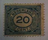 NETHERLANDS 1899 20c Green. Gum not perfect but no toning. - 72552 - Mint