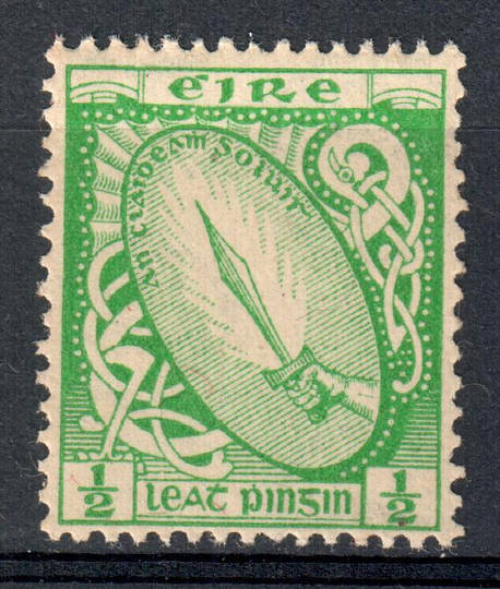 IRELAND 1922 Definitive ½d Bright Green. - 73483 - UHM