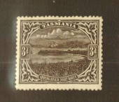 TASMANIA 1905 Definitive 3d Sepia. Perf 12.5. Unlisted. - 73600 - Mint