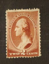 USA 1833 Washington 2c Red-Brown. - 73603 - Mint