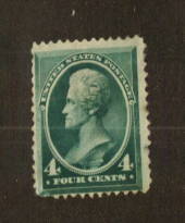 USA 1883 Jackson 4c Blue-Green. Dull corner. - 73604 - Mint