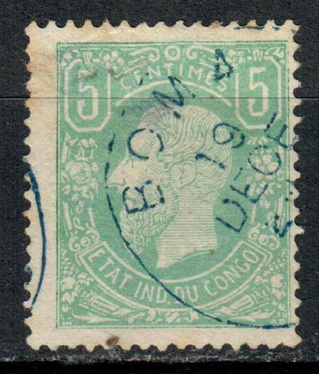 BELGIAN CONGO 1886 Definitive 5c Green. - 7370 - Used