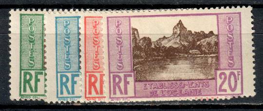 FRENCH OCEANIC SETTLEMENTS 1929 Definitives. Set of 4. - 73702 - UHM