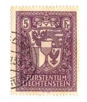 LIECHENSTEIN 1933 Definitive 5 fr Dull Purple. - 73779 - VFU