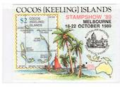 COCOS (KEELING) ISLANDS 1989 Stamp Show Melbourne. Cinderella. - 73812 - Cinderellas
