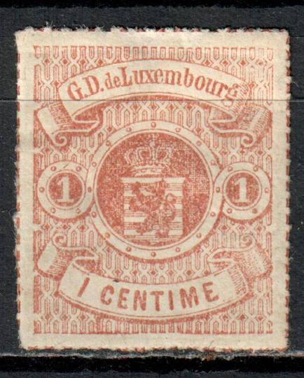 LUXEMBOURG 1865 Definitive 1 cent Red-Brown. - 73878 - Mint