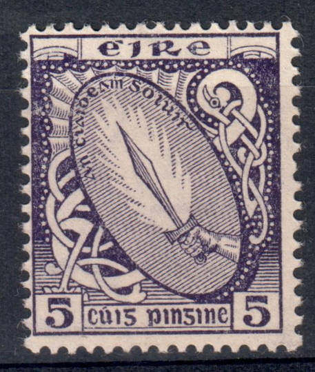 IRELAND 1940 Definitive 5d Deep Violet. Watermark inverted. - 7405 - UHM