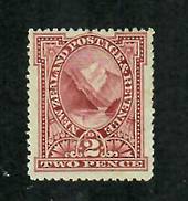 NEW ZEALAND 1898 Pictorial 2d Rosy-Lake. London Print in fine never hinged condition. - 74104 - UHM