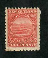NEW ZEALAND 1898 Pictorial 1d White Terraces Crimson. CP E3a(1). - 74160 - Mint