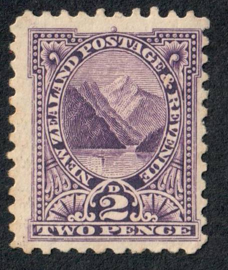 NEW ZEALAND 1898 Pictorial 2d Dull Violet. Perf 11. CP E6a(1). - 74161 - Mint