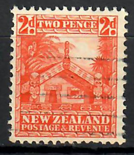 NEW ZEALAND 1935 Pictorial 2d Orange. Multi Watermark Inverted. Perf 14x13½. - 74199 - FU