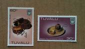 TUVALU 1984 Definitives. Two late additions to the 1983 Handicrafts set. - 74211 - UHM