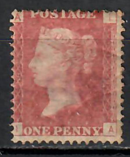 GREAT BRITAIN 1858 1d Red. Plate 149. Letters AIIA. Centered north west. Gum cracking but all there. - 74445 - Mint
