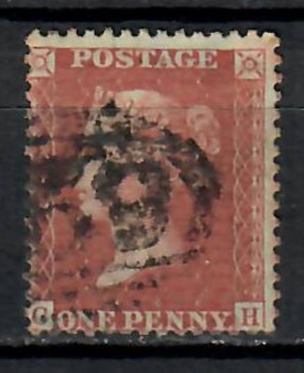 GREAT BRITAIN 1856 1d Red-Brown. Die 2. Cancel 59 across face. - 74460 - Used
