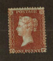 GREAT BRITAIN 1855 1d red-brown MNG Perf 14 Wmk Large Crown.Letters OF.Fine example. - 74471 - MNG