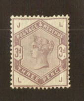 GREAT BRITAIN 1883 Victoria 1st Definitive 3d Lilac. Light crease. Not visable from the front except under magnification. - 7448