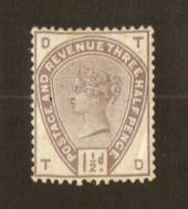 GREAT BRITAIN 1883 Victoria 1st Definitive 1½d Lilac. Light crease. Not visable from the front except under magnification. - 744
