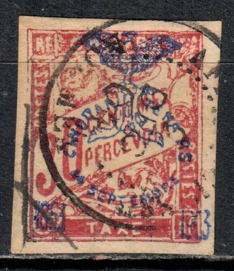 NEW CALEDONIA 1903 50th Anniversary of the French Annexation Postage Due 30c Carmine. - 74531 - VFU