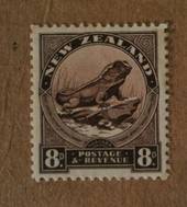 NEW ZEALAND 1935 Pictorial 8d Deep Red-Sepia. Perf 12.5. - 74643 - UHM