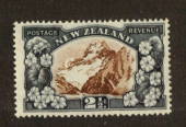 NEW ZEALAND 1935 Pictorial 2Â½d Mt Cook. Multiple Watermark Perf 14 comb. - 74711 - UHM