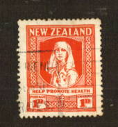 NEW ZEALAND 1930 Health. Commercially used with light roller cancel. Good perfs. - 74715 - Used