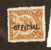 NEW ZEALAND 1898 Pictorial Official 3d Huias. - 74728 - UHM