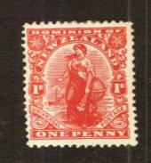 NEW ZEALAND 1926 1d Dominion. Jones paper. - 74765 - LHM