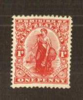 NEW ZEALAND 1926 1d Dominion. Identified as SG 526. De la Rue Medium Chalky paper. - 74767 - Mint