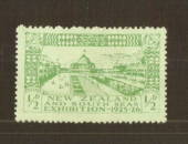 NEW ZEALAND 1925 Dunedin Exhibition ½d Green. - 74781 - Mint