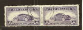 NEW ZEALAND 1939 Express 6d Purple. Fine Pair. - 74789 - VFU