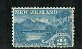 NEW ZEALAND 1898 Pictorial 2½d Wakatipu Dull Blue. First local issue. No Watermark. Perf 11. - 74844 - Mint