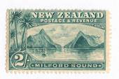 NEW ZEALAND 1898 Pictorial 2/- Grey-Green. London Print. Hinge evidence barely visible. Slight gum crease. - 74865 - LHM