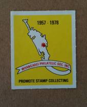 NEW ZEALAND 1978 Whangarei Philatelic Society.  Promote stamp collecting - 74919 - Cinderellas