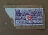 NEW ZEALAND 1903 Express. Light roller cancel. - 74935 - Used