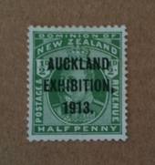 NEW ZEALAND 1913 Auckland Exhibition ½d Green. - 74948 - UHM