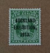 NEW ZEALAND 1913 Auckland Exhibition Â½d Green. - 74948 - UHM