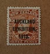 NEW ZEALAND 1913 Auckland Exhibition 3d Brown. - 74949 - UHM