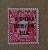 NEW ZEALAND 1913 Auckland Exhibition 6d Red. - 74950 - UHM